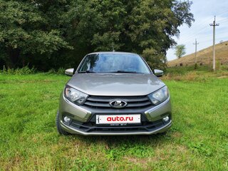 2019 Lada (ВАЗ) Granta I Рестайлинг, серый, 660000 рублей, вид 2