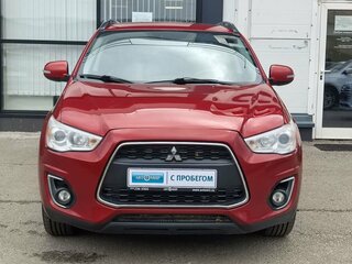 2014 Mitsubishi ASX I Рестайлинг, красный, 835000 рублей, вид 2