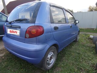 2007 Daewoo Matiz I Рестайлинг, голубой, 200000 рублей, вид 4