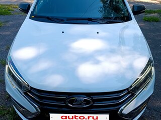 2025 Lada (ВАЗ) Vesta I Рестайлинг (NG), белый, 1350000 рублей, вид 3