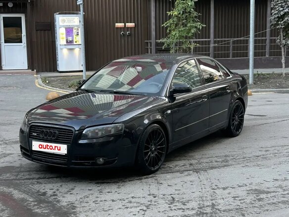 2005 Audi A4 III (B7), чёрный, 950000 рублей - вид 2