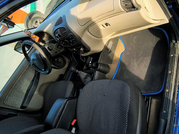 2007 Lada (ВАЗ) Kalina I, синий, 280000 рублей - вид 19