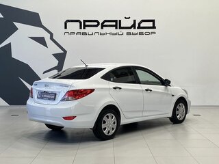 2012 Hyundai Solaris I, белый, 759900 рублей, вид 5