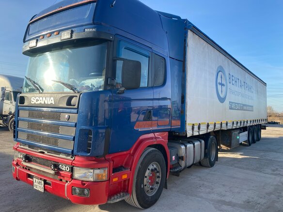 2000 Scania 4-Series, синий, 2700000 рублей - вид 2