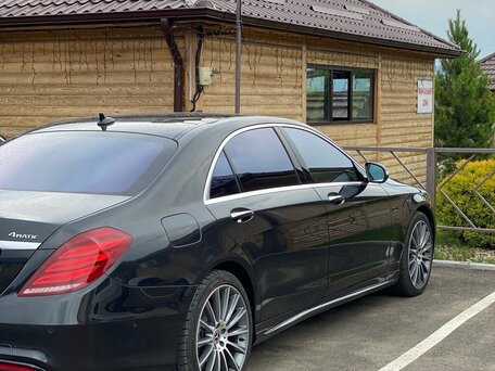 2014 Mercedes-Benz S-Класс 500 Long VI (W222, C217), чёрный, 2550000 рублей, вид 4