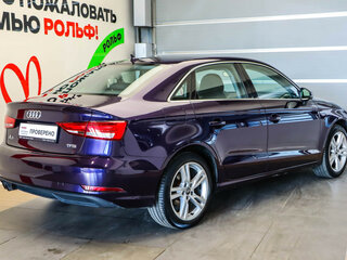 2017 Audi A3 III (8V) Рестайлинг, фиолетовый, 1875000 рублей, вид 4