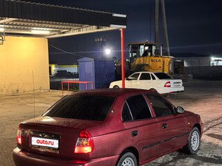 2007 Hyundai Accent ТагАЗ II, красный, 290000 рублей, вид 4