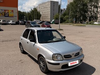 2001 Nissan Micra II (K11), серебристый, 135000 рублей, вид 2