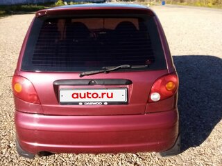 2005 Daewoo Matiz I Рестайлинг, красный, 229000 рублей, вид 4