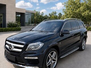 2013 Mercedes-Benz GL-Класс 500 II (X166), синий, 2500000 рублей, вид 1
