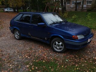 2002 Lada (ВАЗ) 2114, серебристый, 70000 рублей, вид 1