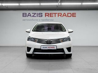 2014 Toyota Corolla XI (E160, E170, E180), белый, 1050000 рублей, вид 2