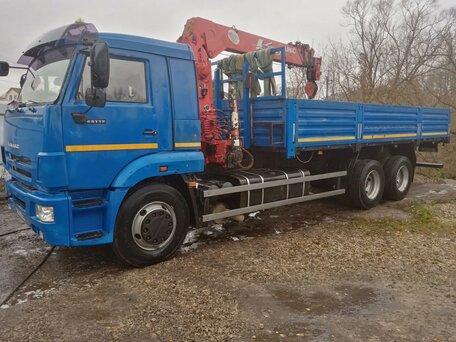 2014 КамАЗ 65808, синий, 3600000 рублей, вид 1
