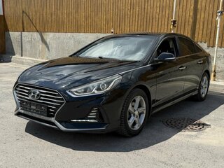 2018 Hyundai Sonata VII (LF) Рестайлинг, чёрный, 1600000 рублей, вид 3