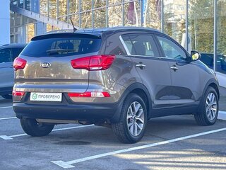 2014 Kia Sportage III Рестайлинг, коричневый, 1490000 рублей, вид 4