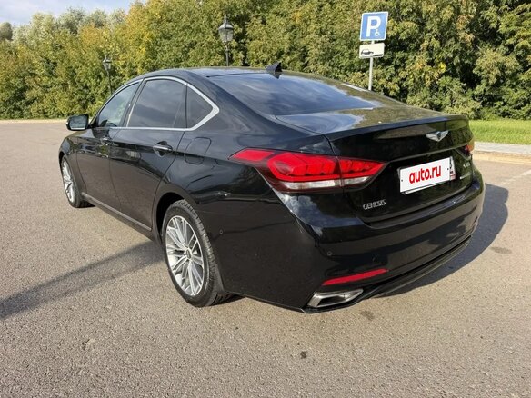 2017 Genesis G80 I, чёрный, 1699000 рублей - вид 4