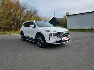 2020 Hyundai Santa Fe IV Рестайлинг, белый, 3585000 рублей, вид 5