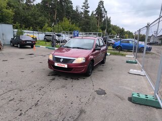 2010 Renault Logan I Рестайлинг, красный, 150000 рублей, вид 5