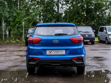 2018 Hyundai Creta I, синий, 1310000 рублей, вид 4