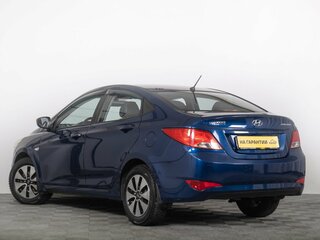 2015 Hyundai Solaris I Рестайлинг, синий, 1069000 рублей, вид 5