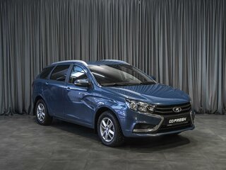 2019 Lada (ВАЗ) Vesta SW I, синий, 889000 рублей, вид 1
