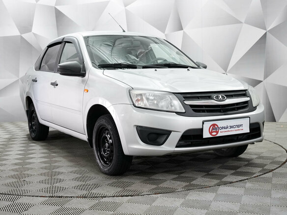 2016 Lada (ВАЗ) Granta I, серебристый, 371000 рублей - вид 6