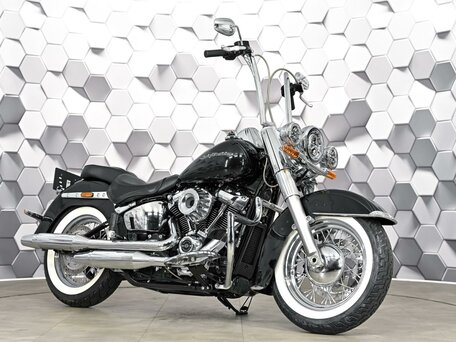 2019 Harley-Davidson Softail Deluxe, чёрный, 1699000 рублей, вид 1