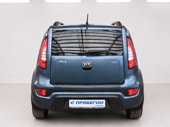 2013 Kia Soul I Рестайлинг, синий - вид 2