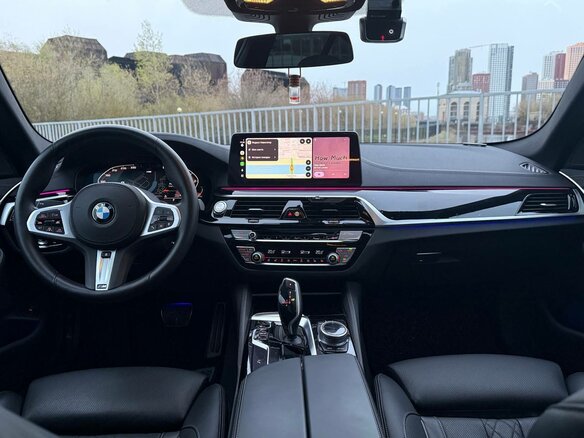 2020 BMW 5 серии 523d xDrive VII (G30/G31/G38) Рестайлинг, белый, 5490000 рублей - вид 20