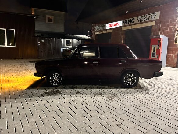 2006 Lada (ВАЗ) 2107, красный, 170000 рублей - вид 9