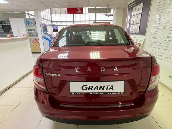 2026 Lada (ВАЗ) Granta I Рестайлинг, красный, 1088000 рублей - вид 8