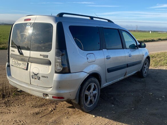 2009 Dacia Logan I, серебристый, 224000 рублей - вид 3