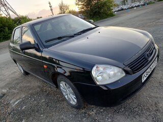 2010 Lada (ВАЗ) Priora I, чёрный, 329000 рублей, вид 2