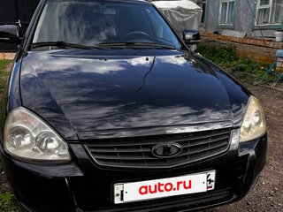 2013 Lada (ВАЗ) Priora I Рестайлинг, чёрный, 400000 рублей, вид 1