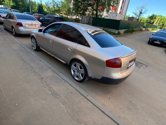 1999 Audi A6 II (C5), серебристый - вид 4