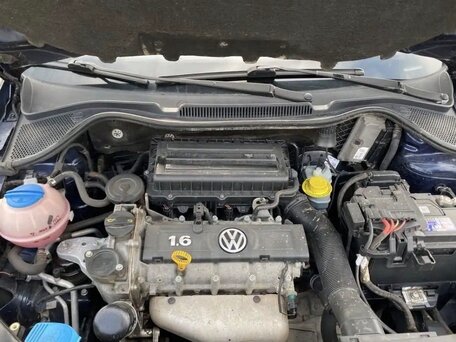 2014 Volkswagen Polo V, синий, 777000 рублей, вид 5