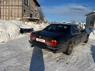 1991 BMW 7 серии 730i II (E32), чёрный, 450000 рублей, вид 4