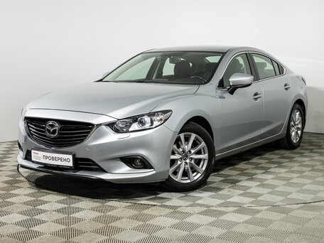 2018 Mazda 6 III (GJ) Рестайлинг 2, серебристый, 1849700 рублей, вид 1