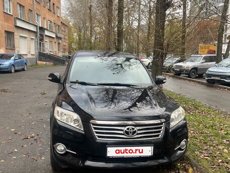 2010 Toyota RAV4 III (XA30) Рестайлинг, чёрный, 1225000 рублей, вид 4