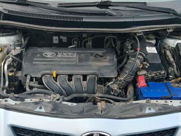 2008 Toyota Auris I, голубой, 600000 рублей - вид 12