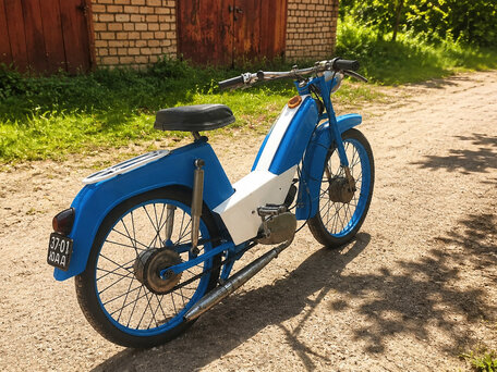 1967 Львовский мотозавод Верховина, голубой, 190000 рублей, вид 2