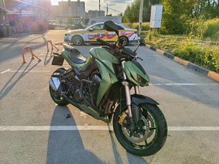 2014 Kawasaki Z 1000, зелёный, 860000 рублей, вид 2