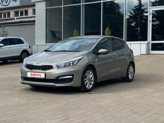2016 Kia Ceed II Рестайлинг, серебристый, 1239000 рублей, вид 3