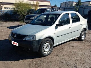 2008 Renault Logan I, серебристый, 200000 рублей, вид 1