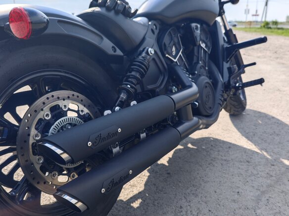 2023 Indian Scout Sixty, чёрный, 1470000 рублей - вид 3