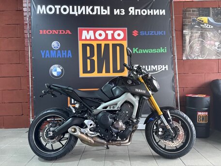 2016 Yamaha MT-09 (FZ-09), фиолетовый, 760000 рублей, вид 2