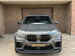 2021 BMW X6 M Competition III (F96), серый, 10200000 рублей, вид 2