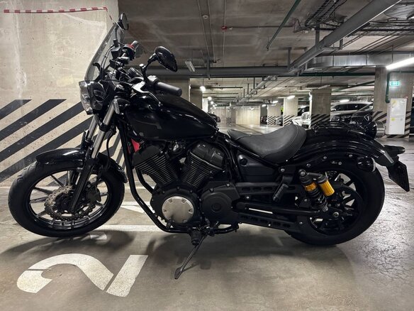 2014 Yamaha XV950 Bolt, чёрный, 650000 рублей - вид 1