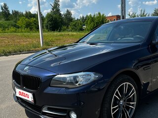 2013 BMW 5 серии 528i xDrive VI (F10/F11/F07) Рестайлинг, синий, 1750000 рублей, вид 3