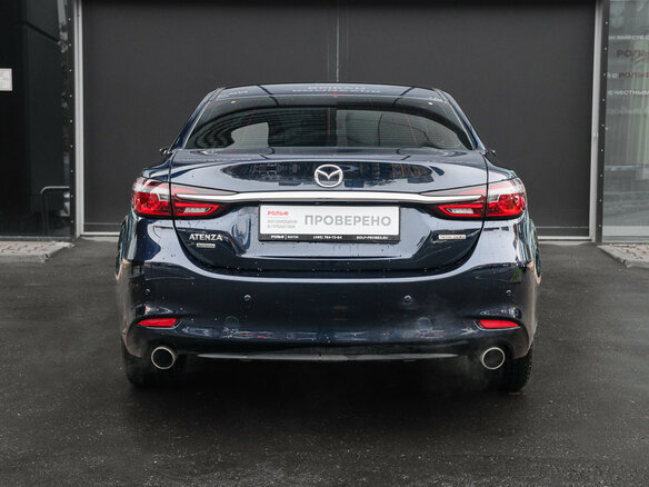 2022 Mazda 6 Atenza III (GJ) Рестайлинг 2, синий, 2650000 рублей - вид 4